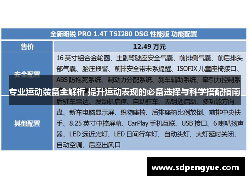 专业运动装备全解析 提升运动表现的必备选择与科学搭配指南